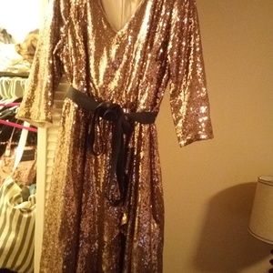 Lane Bryant sparkle dress